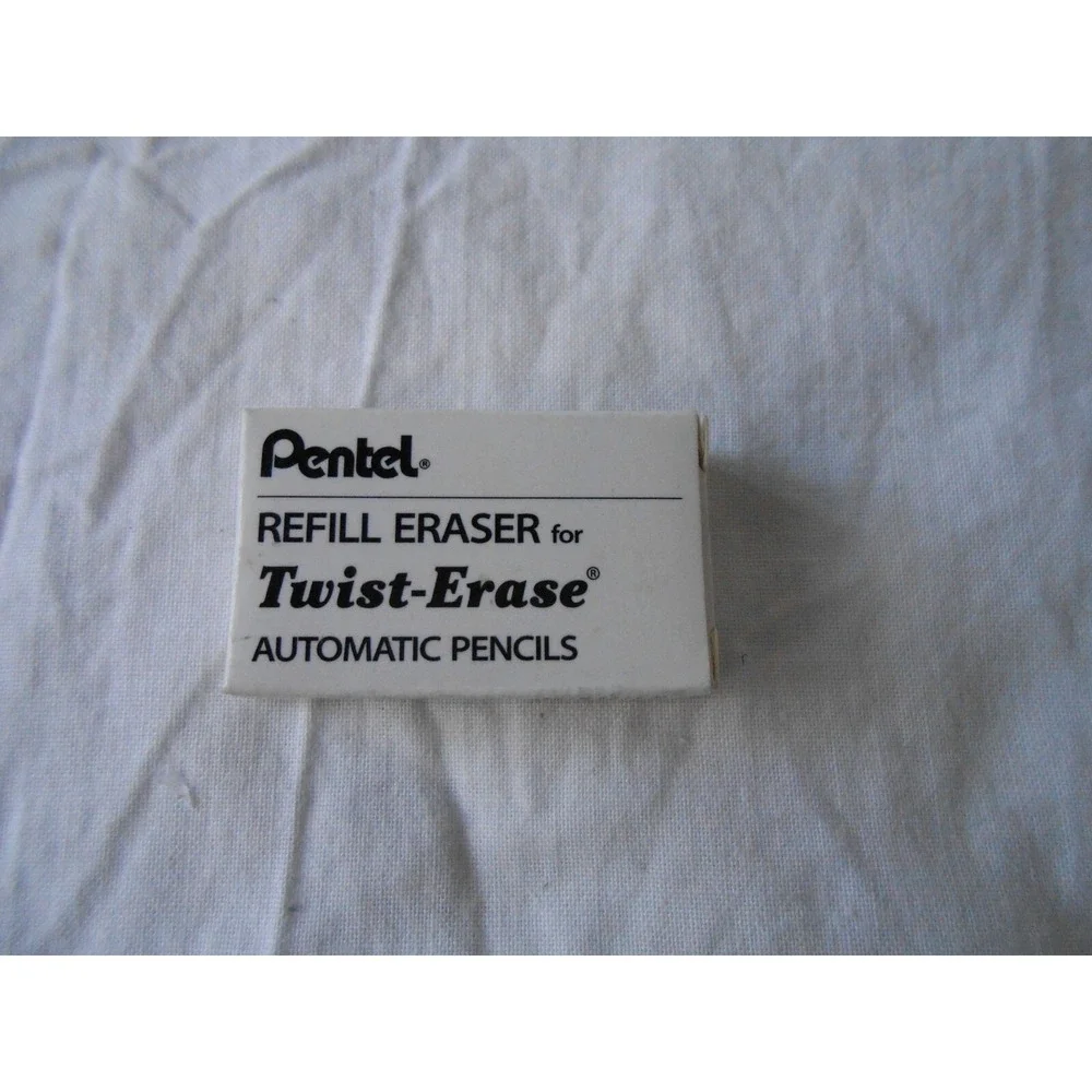 Pentel Eraser Refill For E10 Twist-Erase Automatic Mechanical Pencils 3 x 3 pack